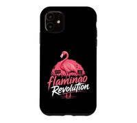 Carcasa para iPhone 11 Albania Flamingo Revolución Protesta Proteger Naturaleza Albanés