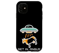 Carcasa para iPhone 11 Alien Abduction Cattle Angus Beef We're Having Hamburgers