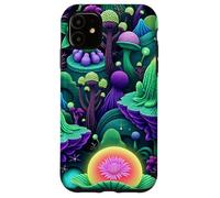 Carcasa para iPhone 11 Alien Flora Surrealista Botanical Fantasy World Graphic