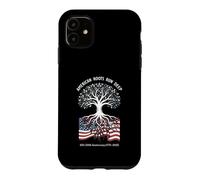 Carcasa para iPhone 11 American Roots Run Deep Patriotic Heritage Flag 4 de Julio 250