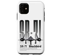 Carcasa para iPhone 11 American SR71 Blackbird Spy Avión Militar Aviación Arte