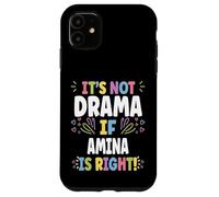 Carcasa para iPhone 11 Amina Personalized Women's Gift Custom Amina