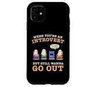 Carcasa para iPhone 11 Amistad Torpe Kawaii Fantasma Amigo-Grupo Olvidadizo Bestie