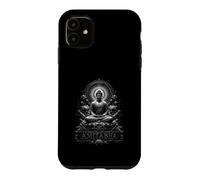 Carcasa para iPhone 11 Amitabha Buda Meditación Lotus Dharma Rueda Mandala
