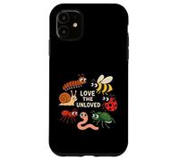 Carcasa para iPhone 11 Amo a los Insectos caprichosos entusiastas de la Naturaleza no amados
