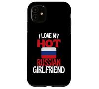 Carcasa para iPhone 11 Amo a mi Novia Rusa Caliente Relación Divertida con Rusia