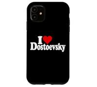Carcasa para iPhone 11 Amo EL Nombre DE Dostoevsky del CORAZÓN EN UNA tee