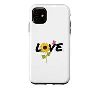 Carcasa para iPhone 11 Amor Girasol Mariposa - Mariposas Girasol