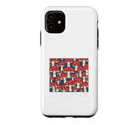 Carcasa para iPhone 11 Amsterdam Netherlands Mushroom Vintage Souvenir
