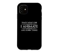 Carcasa para iPhone 11 Animo y sé Cosas Divertidas animador Digital de Dibujos Animados