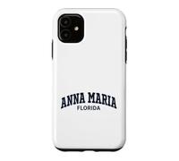 Carcasa para iPhone 11 Anna Maria Florida Vintage Athletic Sports Design