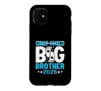 Carcasa para iPhone 11 Anuncio de bebé Only Child Big Brother 2026