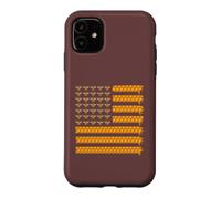 Carcasa para iPhone 11 Apicultura Bandera Americana Panal Miel Abejas Apicultor