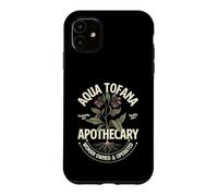 Carcasa para iPhone 11 Aqua Tofana Apothecary - El Asesinato de un Crimen Real Muestra la Ciencia forense