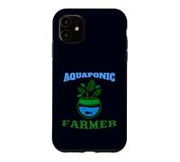 Carcasa para iPhone 11 Aquaponic Farmer Cultivador hidropónico de Agricultura sostenible