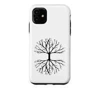 Carcasa para iPhone 11 Árbol de la Vida Raíces Familiares paganas nórdicas