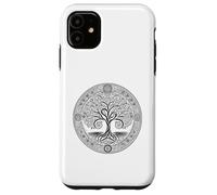 Carcasa para iPhone 11 Árbol de saúco pagano, paganismo, árbol de la Magia, Ogham