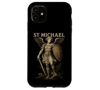 Carcasa para iPhone 11 Arcángel San Miguel Matando al Diablo