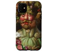 Carcasa para iPhone 11 Archimboldo Vertumnus Fruta Cara Renacimiento Arte Fino Divertido