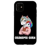 Carcasa para iPhone 11 Arcoíris, Unicornio, Abuela, Nieta
