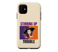 Carcasa para iPhone 11 Arte Pinup Vintage de Brujas de Stirring Up Trouble