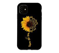 Carcasa para iPhone 11 ASL American Sign Language Sunflower Share The Love