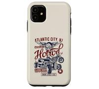 Carcasa para iPhone 11 Atlantic City NJ Hotrod - Diseño Vintage para Coche y Motocicleta