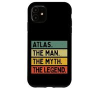 Carcasa para iPhone 11 Atlas The Man The Myth The Legend - Divertida Cita Personalizada