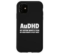 Carcasa para iPhone 11 AuDHD Autismo TDAH Mentes neurodivergentes