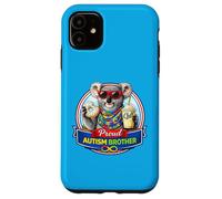 Carcasa para iPhone 11 Autismo Brother, Koala Bear Donut Milkshake Neurodiverso TDAH