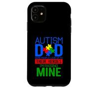 Carcasa para iPhone 11 Autismo papá Algunas Personas Miran hasta Sus héroes Autismo