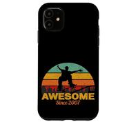 Carcasa para iPhone 11 Awesome Since 2007 Retro Skateboarder Birthday