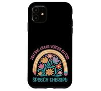 Carcasa para iPhone 11 Ayudando a Las pequeñas Voces a florecer Terapeuta del Habla Terapeuta del Habla