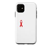 Carcasa para iPhone 11 Ayudas de Combate contra la Colmena Ayuda a la Cinta roja del Guerrero - Día Mundial del SIDA