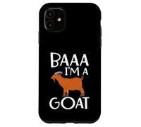 Carcasa para iPhone 11 Baaaa Soy una Cabra Billy Cabra