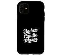 Carcasa para iPhone 11 Badass Candle Maker Funny Dichos Mujeres Hombres