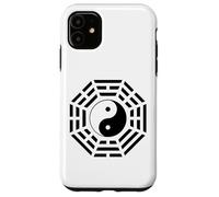 Carcasa para iPhone 11 Bagua Espejo Feng Shui Diseño Yin/Yang Ocho Trigramas Símbolo