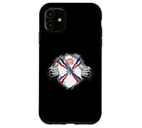 Carcasa para iPhone 11 Bandera asiria Ashur, Emblema de Ashur, Siria Suryoyo, Siria, Irak