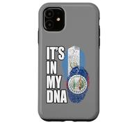 Carcasa para iPhone 11 Bandera de ADN de Belice y Guatemala, Regalo de Patrimonio