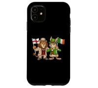 Carcasa para iPhone 11 Bandera de Inglaterra e Irlanda Raíces inglesas Reino Unido