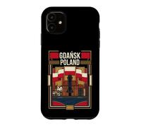 Carcasa para iPhone 11 Bandera de Polonia de Gdansk, histórico, Frente al mar, Viaje, Polaco, gráfico
