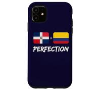 Carcasa para iPhone 11 Bandera Dominicana más Colombiana del Patrimonio de la perfección