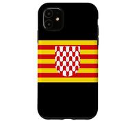 Carcasa para iPhone 11 Bandera GIRONA ESPAÑA CATALUÑA