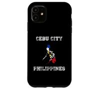 Carcasa para iPhone 11 Bandera Retro de Filipinas de la Ciudad de Cebú