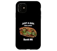 Carcasa para iPhone 11 Banh Mi Vietnamese Sandwich Vietnam Comida Divertida Chicas Mujeres