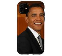 Carcasa para iPhone 11 Barack Obama Foto 44º Presidente POTUS Patriótica Demócrata