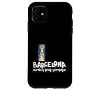 Carcasa para iPhone 11 Barcelona Amics per Sempre Catalán Gaudí