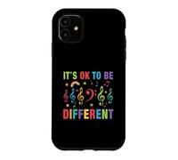 Carcasa para iPhone 11 Bass Clef Musician Be Different Fagot