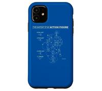 Carcasa para iPhone 11 Batman Action Figure Anatomy