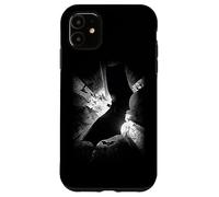 Carcasa para iPhone 11 Batman Begins Black & White Poster